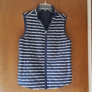 Reversible quilted vest